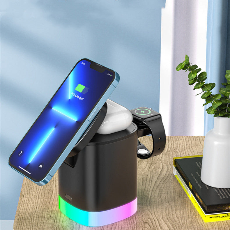 3 In 1 Magnetic Wireless Fast Charger - Tech Solutions