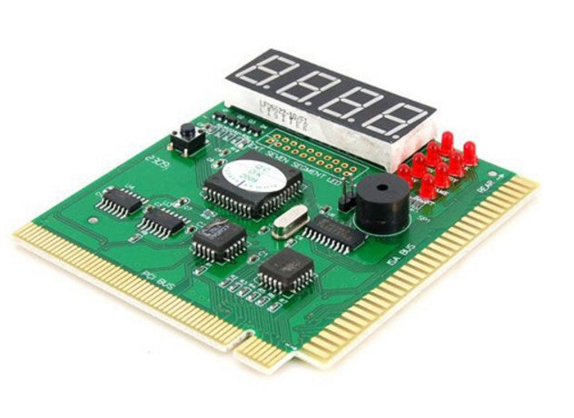 Four-digit Diagnosis Card PCI Motherboard Test Card - Tech Solutions