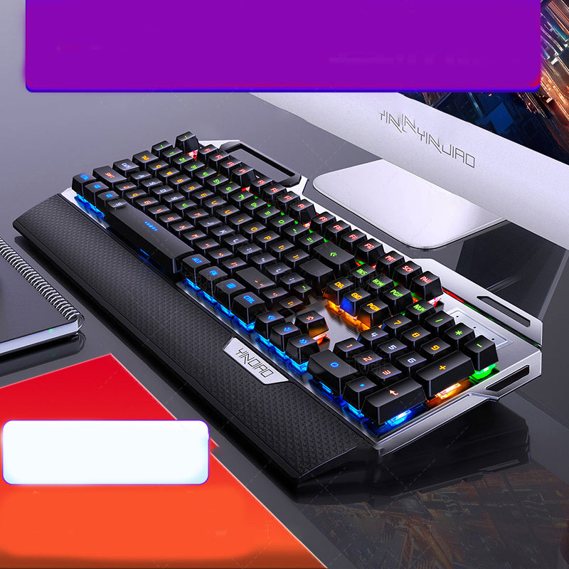 K100 Metal Real Mechanical Keyboard - Tech Solutions