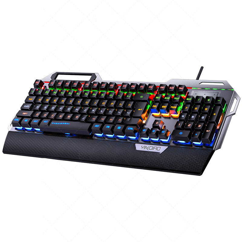 K100 Metal Real Mechanical Keyboard - Tech Solutions