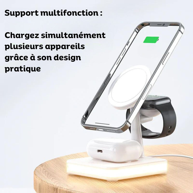 MagDock - 3-in-1 Wireless Charger - Tech Solutions