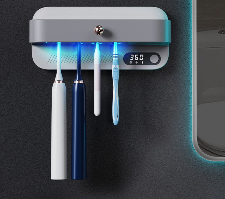 Smart Wall-mounted  Sterilizer Toothbrush Holder - Tech Solutions