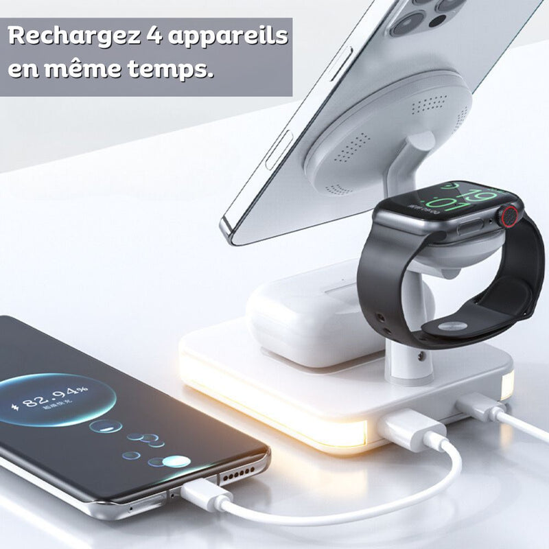 MagDock - 3-in-1 Wireless Charger - Tech Solutions