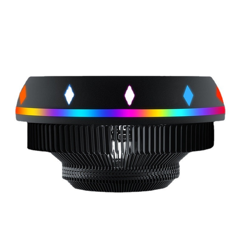 Silent RGB LED Air CPU Cooler Fan Desktop - Tech Solutions